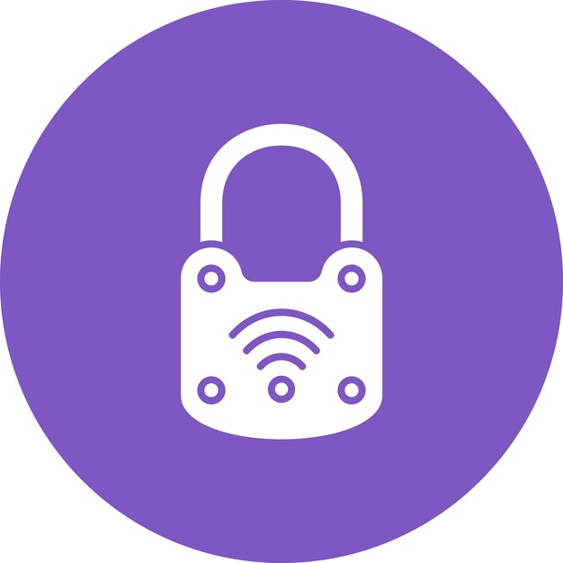 Icono de bloqueo inteligente