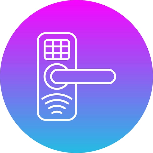 Icono de bloqueo inteligente