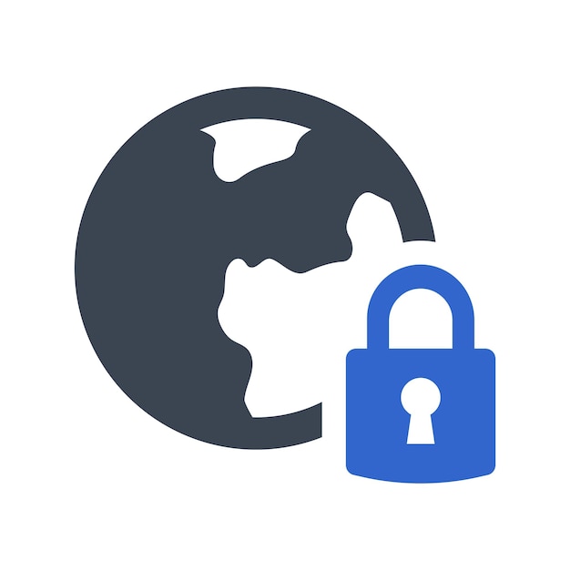 Icono de bloqueo de Internet