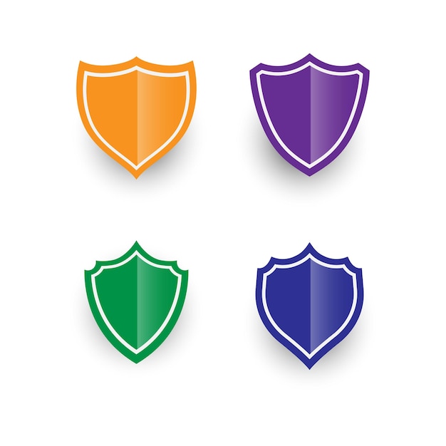 El icono de bloqueo de seguridad del logotipo da forma a un diseño de calidad