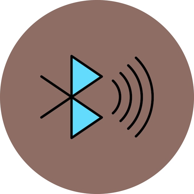 Vector icono de bluetooth (en inglés)