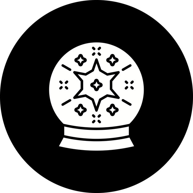 Icono de la bola de cristal