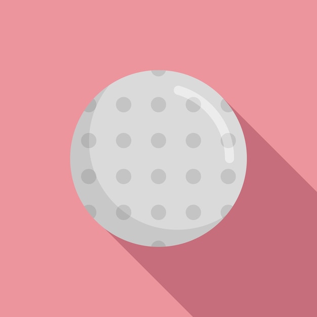 Icono de bola de lanzamiento Ilustración plana del icono de vector de bola de lanzamiento para diseño web