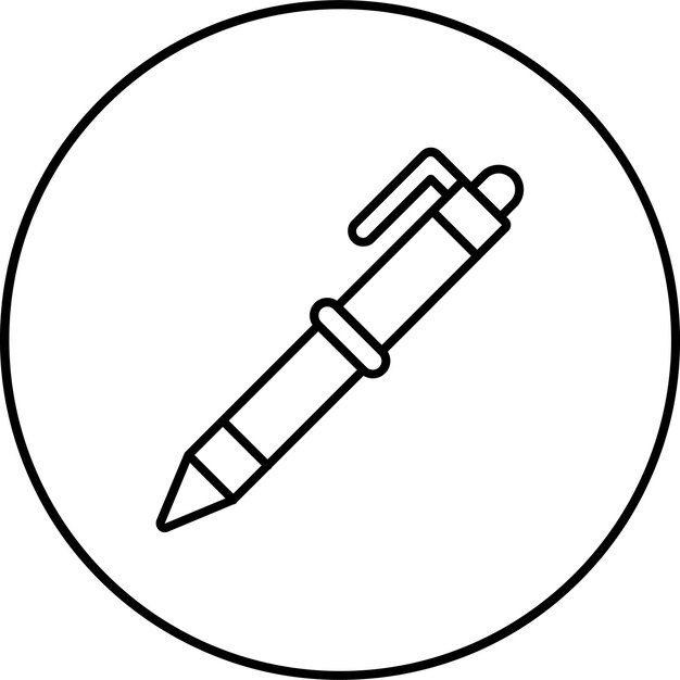 El icono del bolígrafo