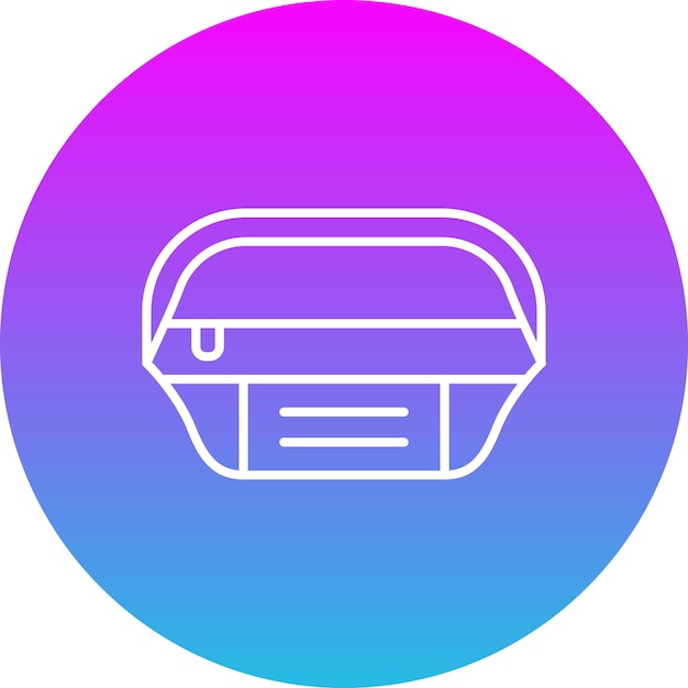 Icono de la bolsa de la cintura