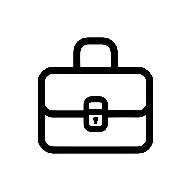 El icono de la bolsa del cliente es un paquete de regalo negro con un diseño simple.