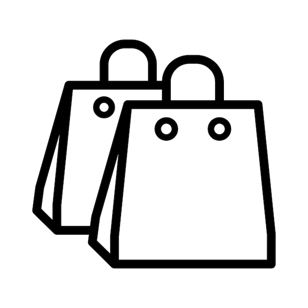 Icono de la bolsa de la compra