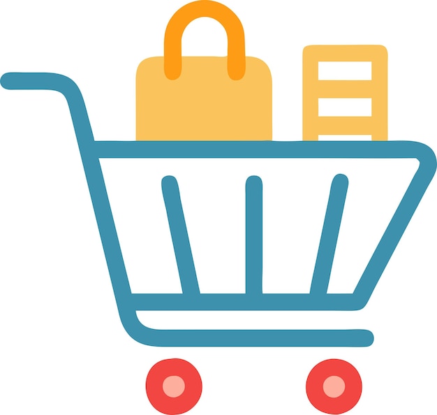 icono de la bolsa de compras aislado fondo blanco