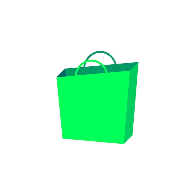 El icono de la bolsa de compras