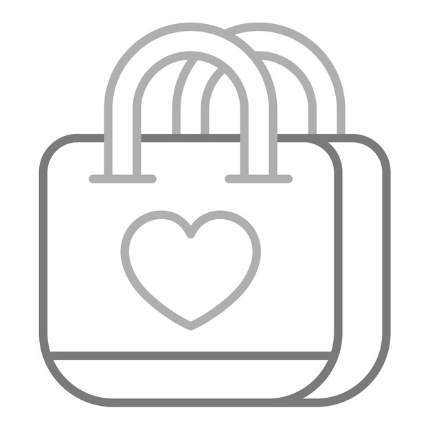 Icono de la bolsa de compras
