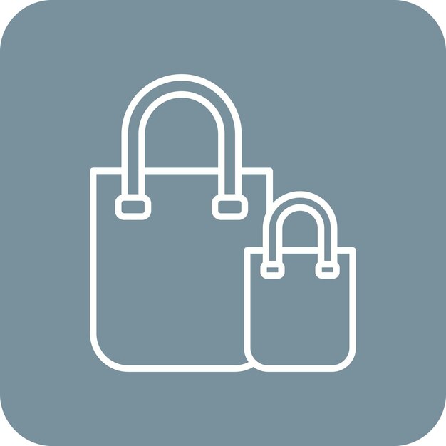 Icono de la bolsa de compras