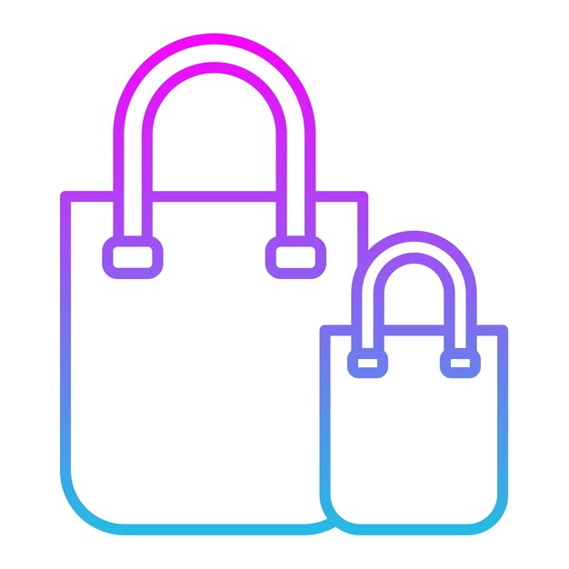 Icono de la bolsa de compras