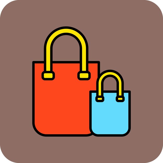 Icono de la bolsa de compras