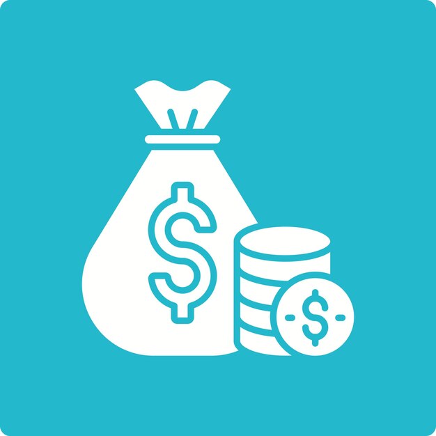 Icono de la bolsa de dinero