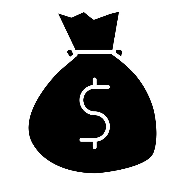 Icono de la bolsa de dinero