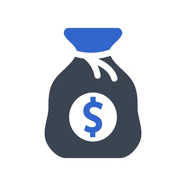 Icono de la bolsa de dinero