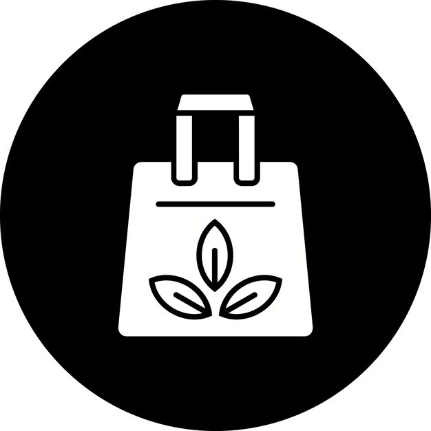 Icono de la bolsa ecológica