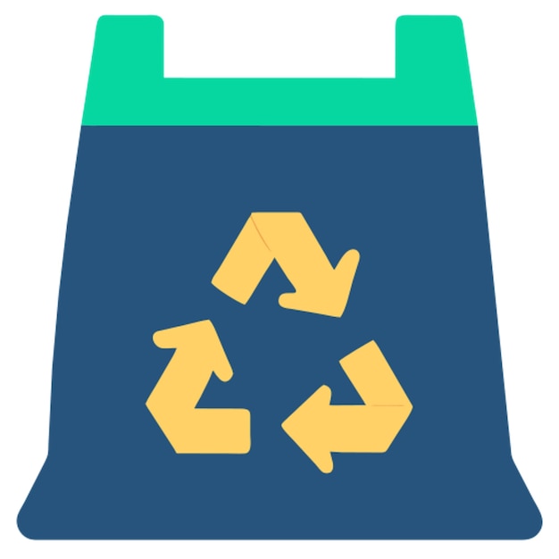 icono de la bolsa de reciclaje