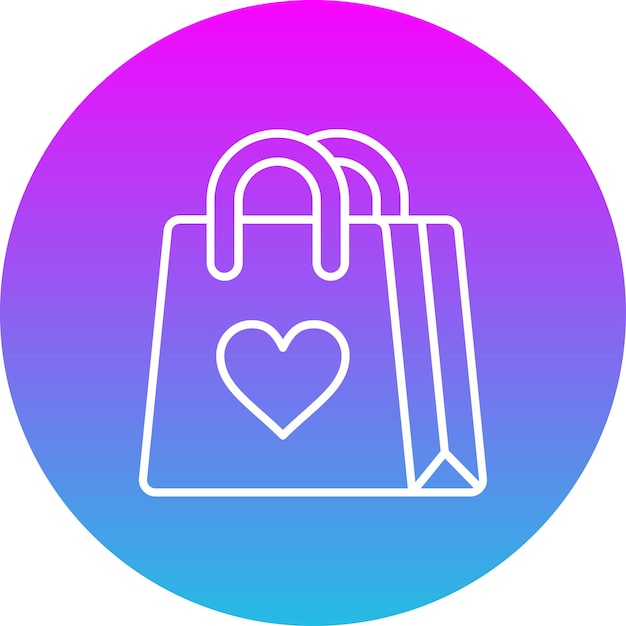 Icono de la bolsa de regalos