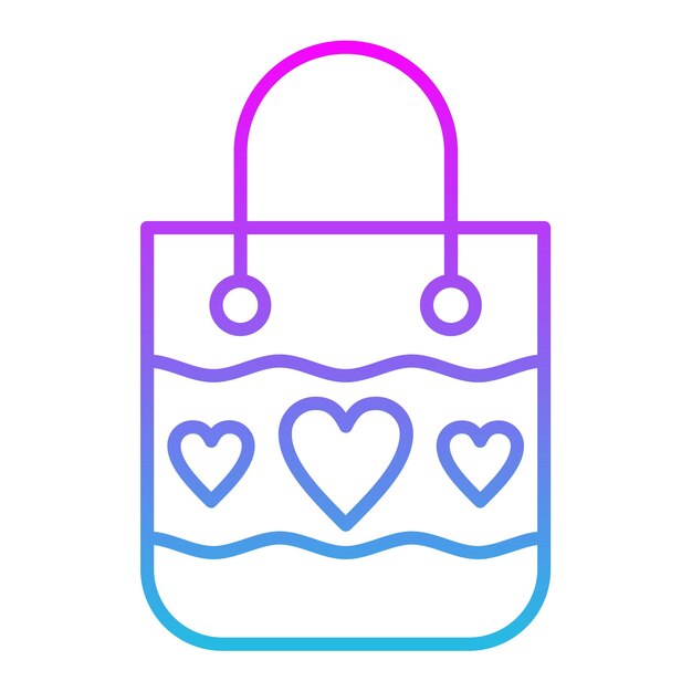 Icono de la bolsa de regalos