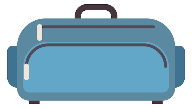 Vector icono de bolsa de viaje equipaje de viaje símbolo de equipaje