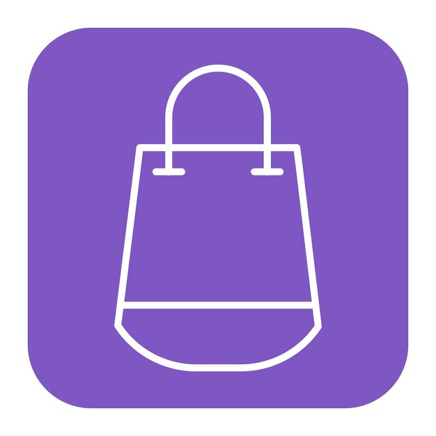 Icono de las bolsas de compras