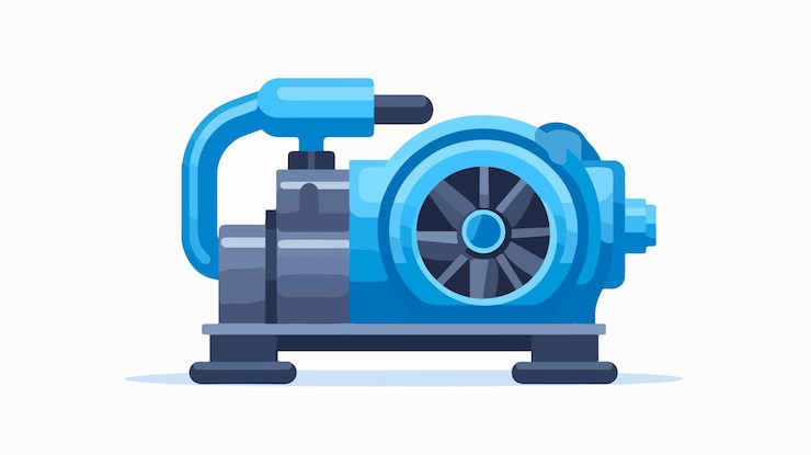 Vector icono de bomba moderno en estilo plano sobre un fondo blanco