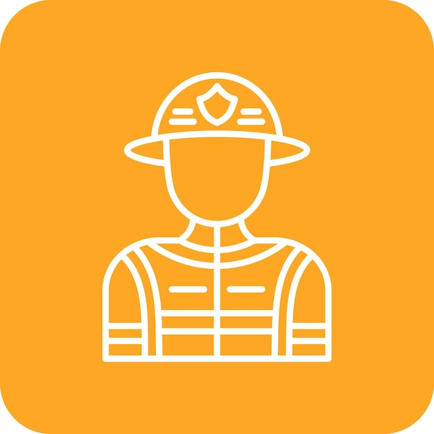 El icono del bombero