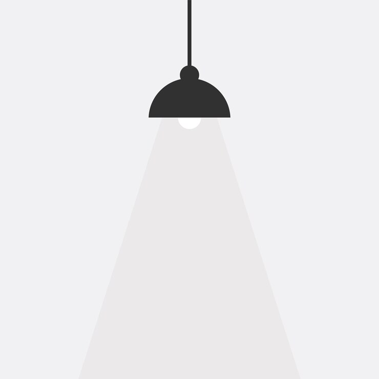 Vector icono de bombilla aislado sobre fondo blanco ilustración vectorial