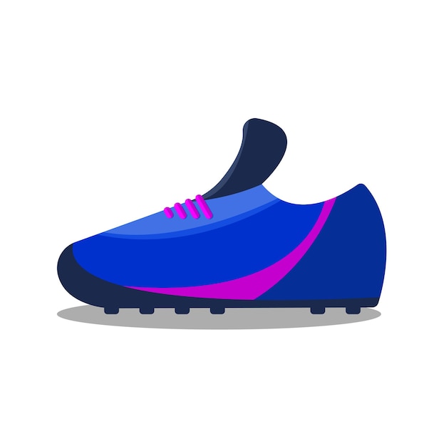 Ícono de la bota de fútbol Ilustración vectorial