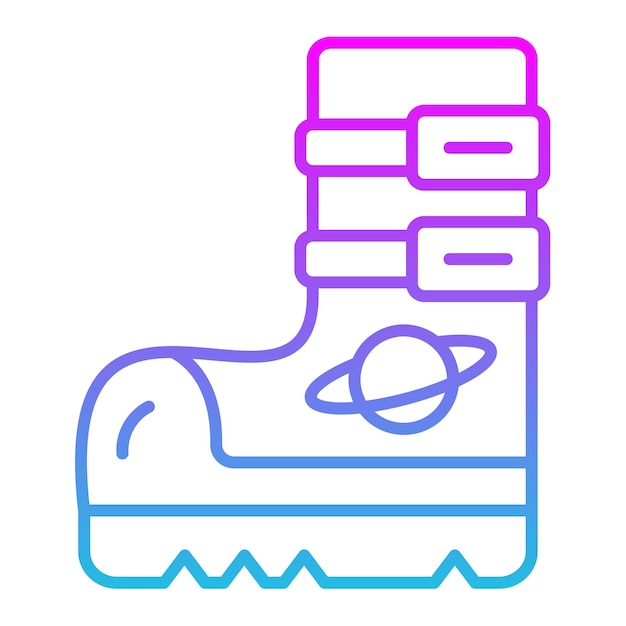 El icono de las botas espaciales