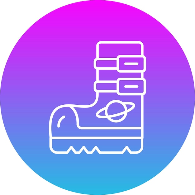 El icono de las botas espaciales