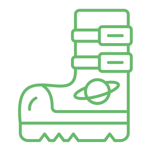 El icono de las botas espaciales