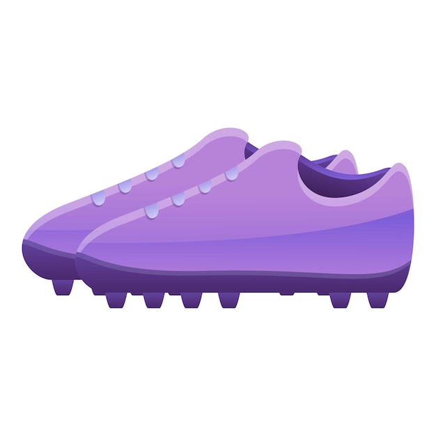 Icono de botas de fútbol Caricatura de botas de fútbol icono vectoriales para diseño web aislado sobre fondo blanco