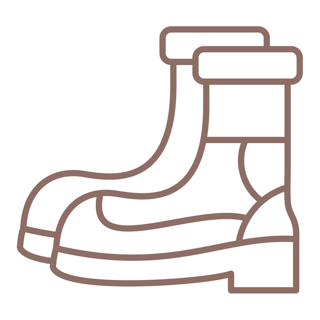 El icono de las botas de otoño