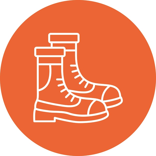 El icono de las botas de otoño
