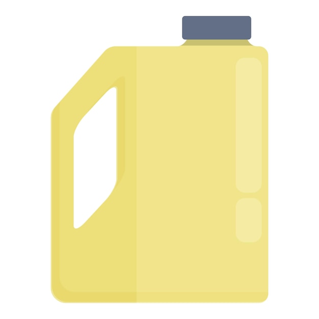 Icono de bote limpiador vector de dibujos animados herramienta limpia piso de la casa