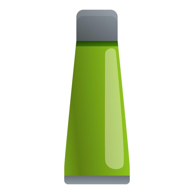 Icono de botella de agua de viaje Icono vectorial de botella De agua de viaje para diseño web aislado en fondo blanco