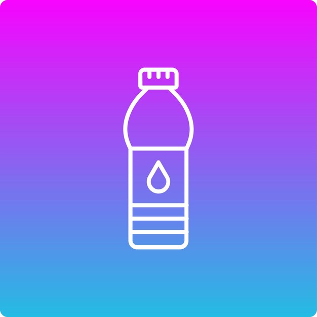 Icono de la botella de agua