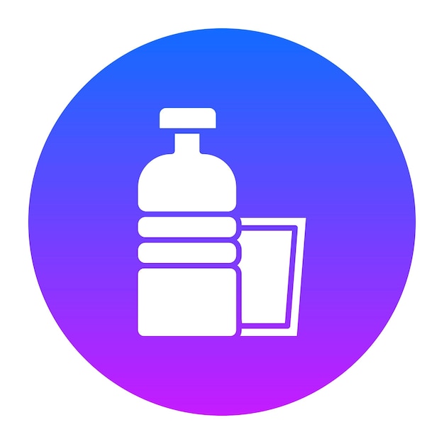 Icono de la botella de agua