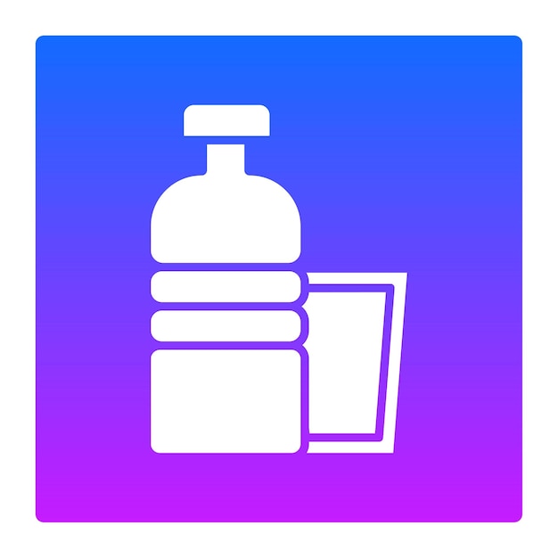Icono de la botella de agua