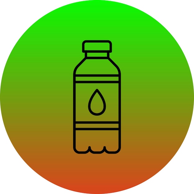 Icono de la botella de agua