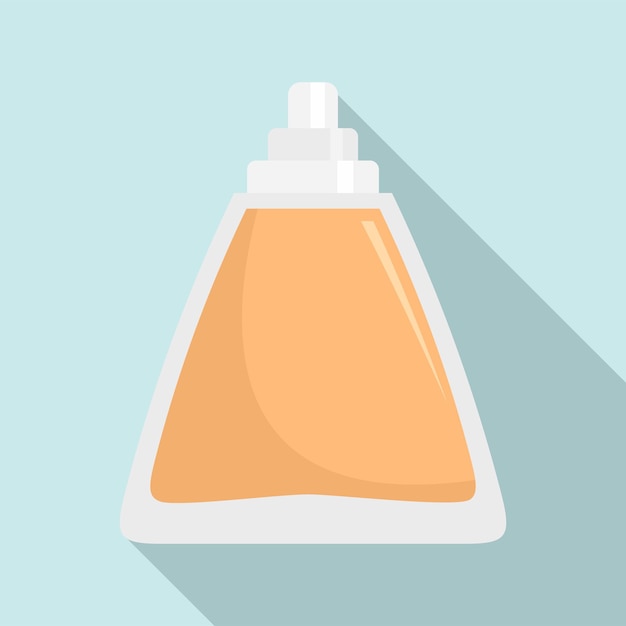 Icono de botella de desodorante Ilustración plana del icono de vector de botella de desodorante para diseño web