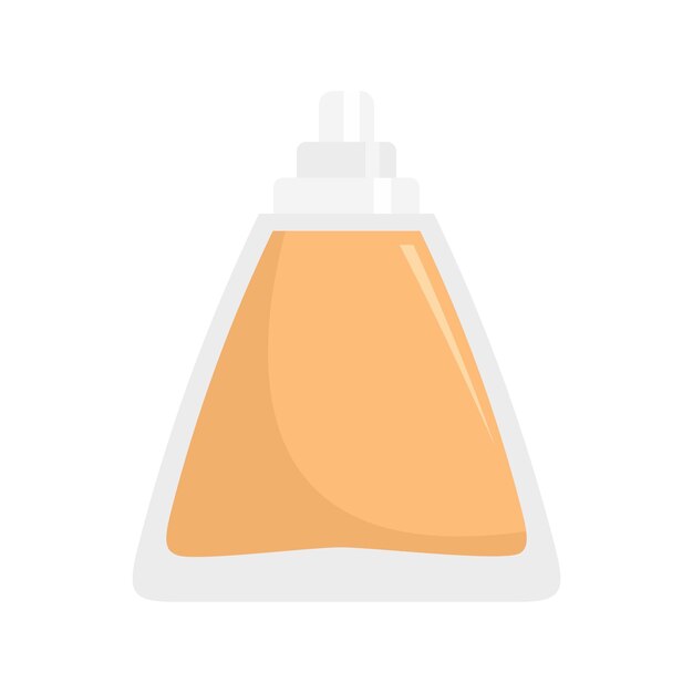Icono de botella de desodorante Ilustración plana del icono de vector de botella de desodorante para web aislado en blanco