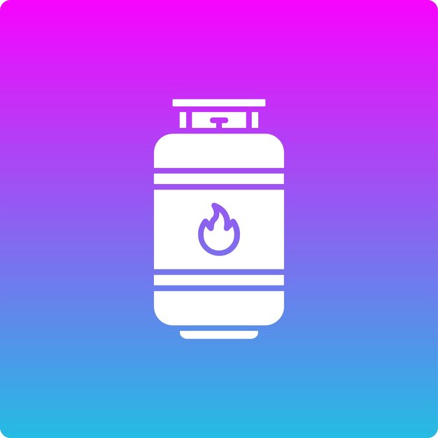 Icono de la botella de gas