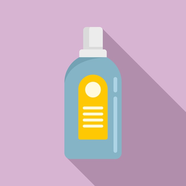 Vector icono de botella de spray de tatuaje ilustración plana del icono de vector de botella de spray de tatuaje para diseño web