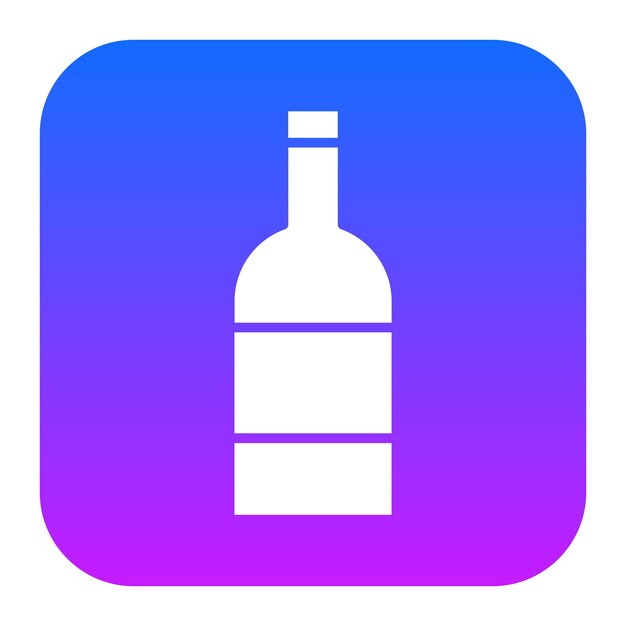 Icono de la botella de vino