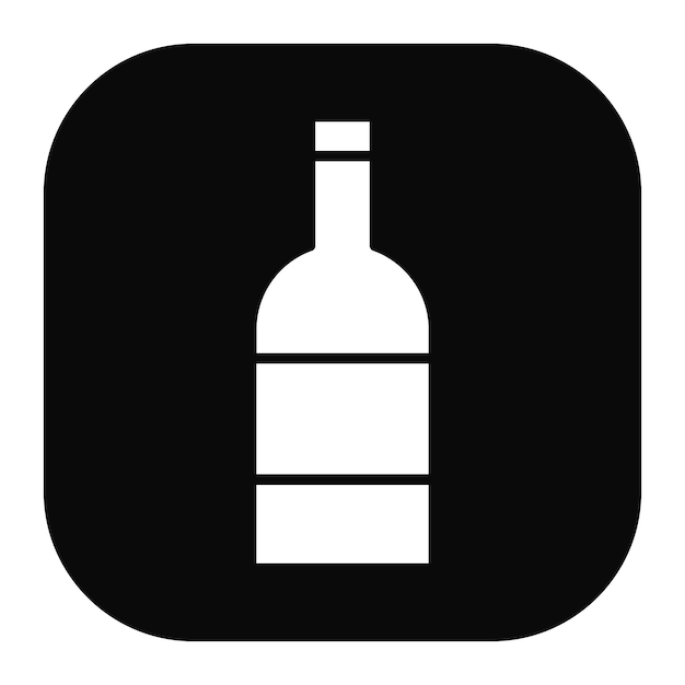 Icono de la botella de vino