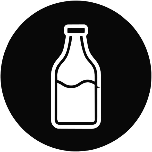 el icono de la botella