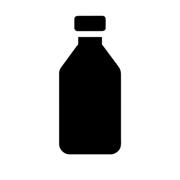 el icono de la botella